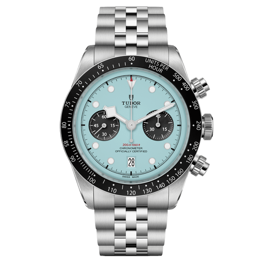 Tudor Black Bay Chrono Manufacture Calibre MT5813 41mm steel case Turquoise dial