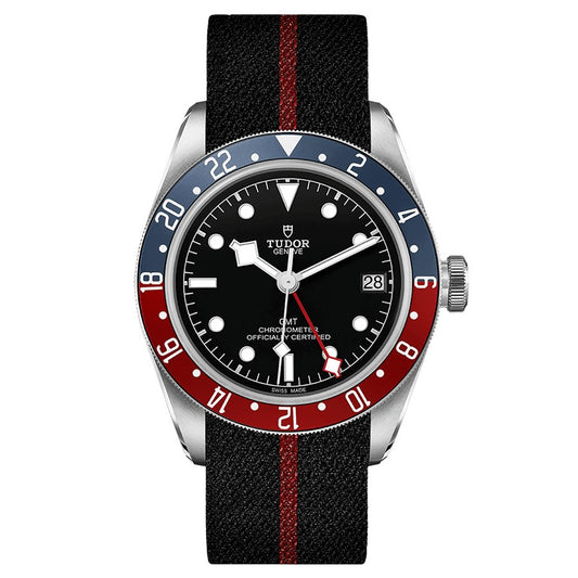 Tudor Black Bay GMT Manufacture Calibre MT5652 41mm steel case Fabric strap