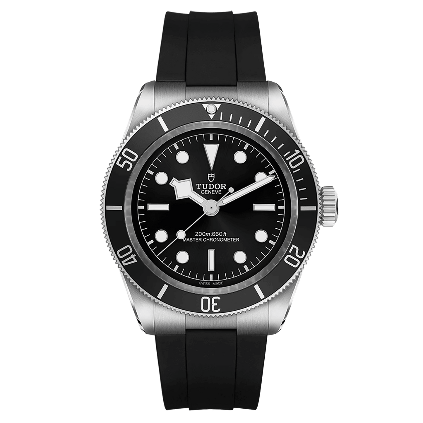 Tudor Black Bay Manufacture Calibre MT5602-U 41mm steel case Black rubber strap