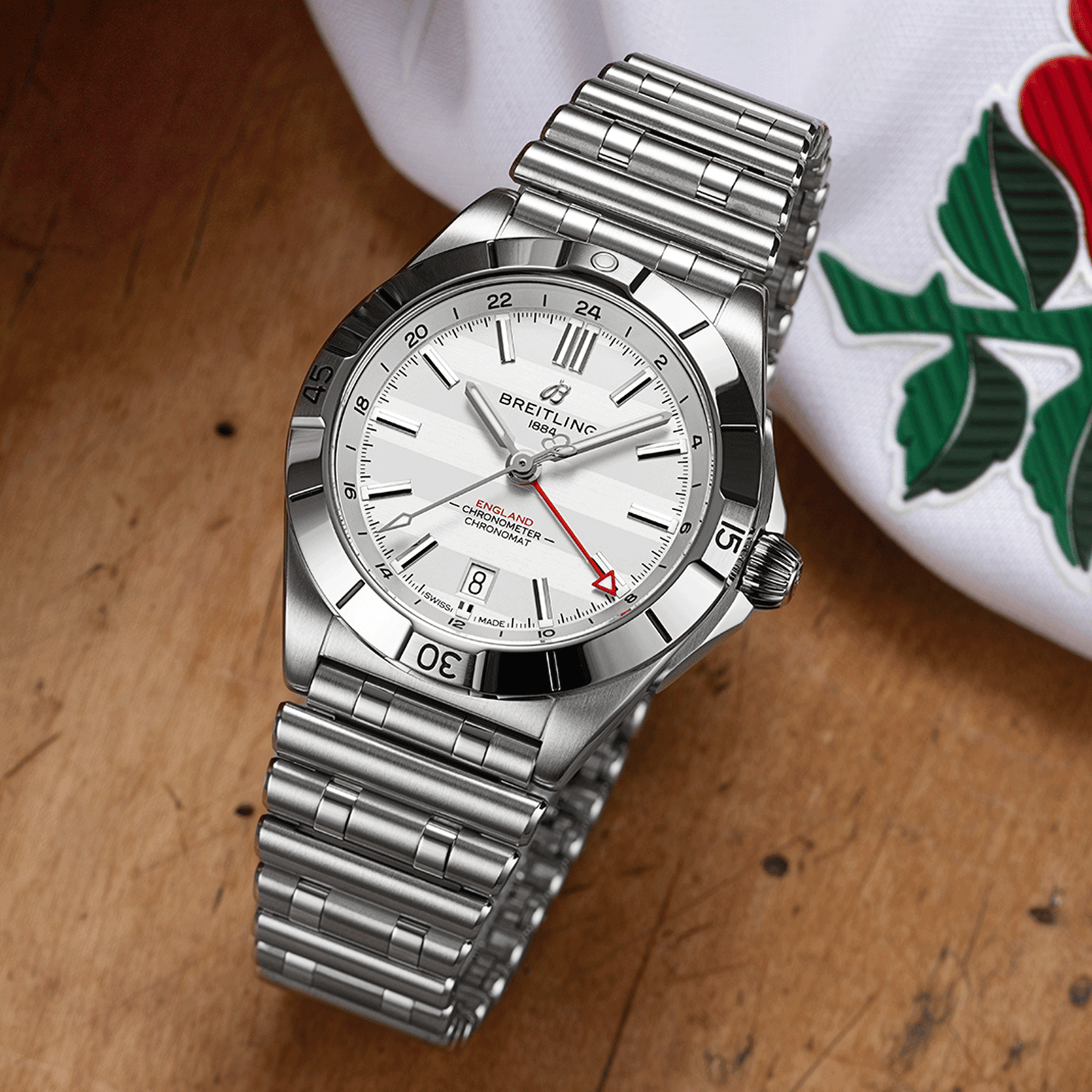 Breitling Chronomat Automatic GMT 40 SIX NATIONS ENGLAND