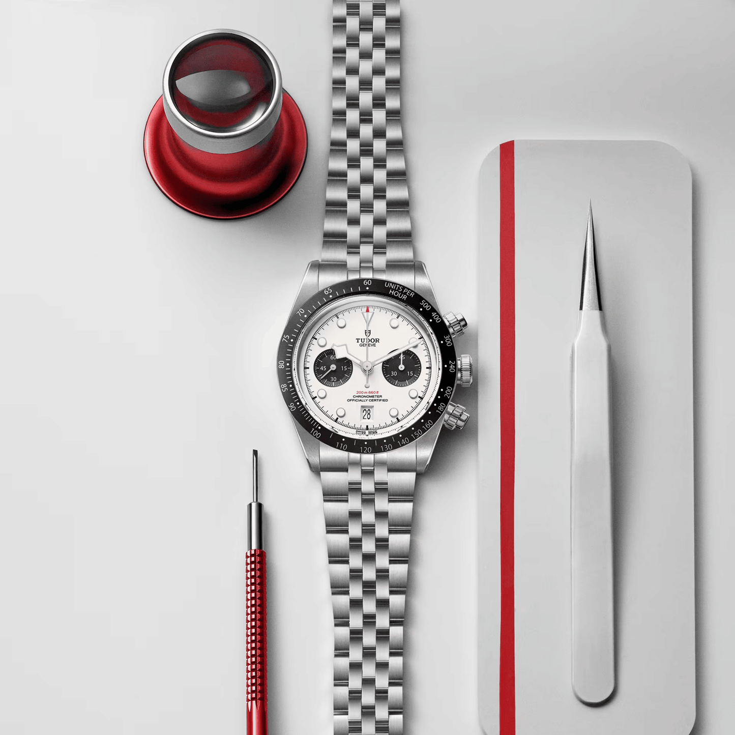 Tudor Black Bay Chrono Manufacture Calibre MT5813 41mm steel case Steel bracelet