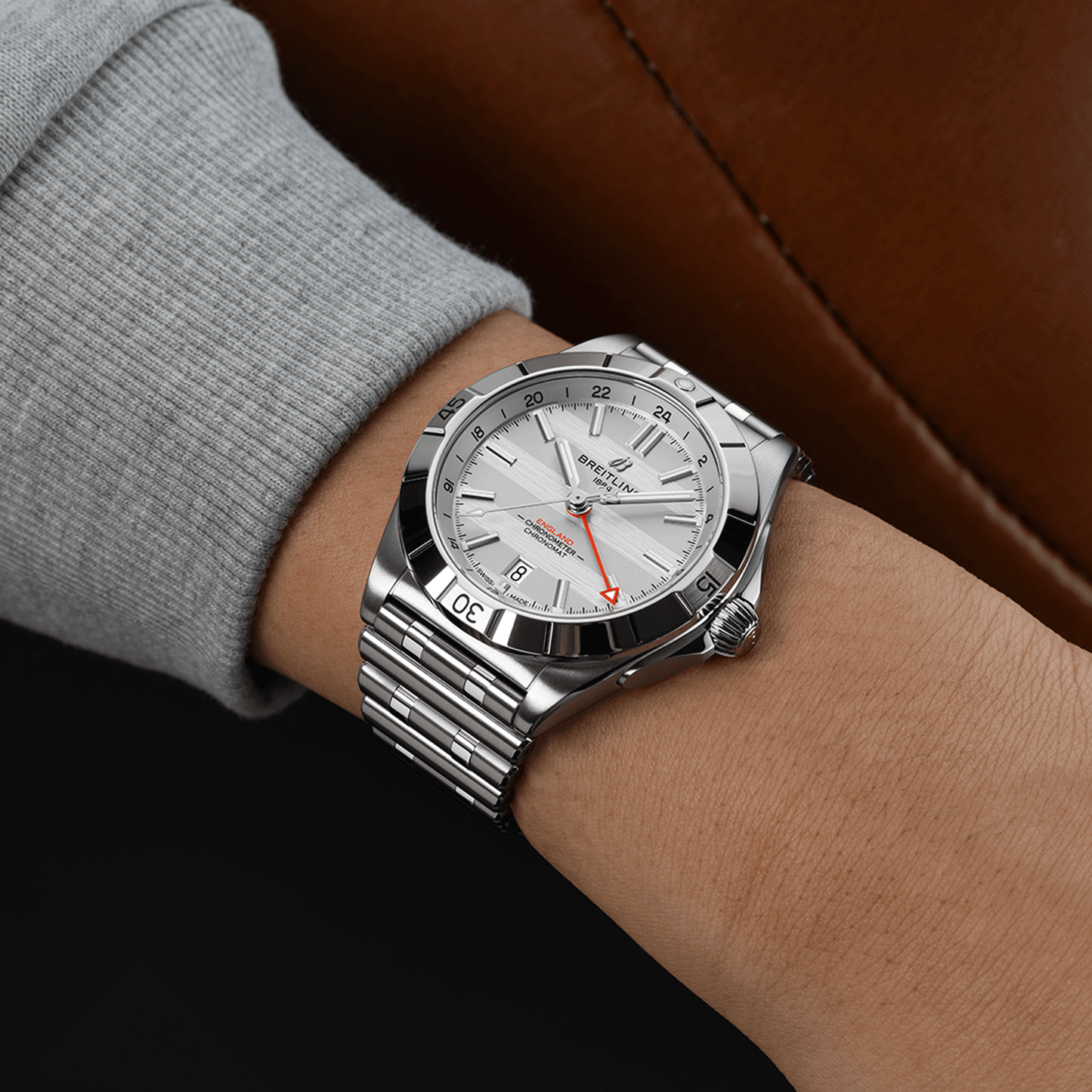 Breitling Chronomat Automatic GMT 40 SIX NATIONS ENGLAND