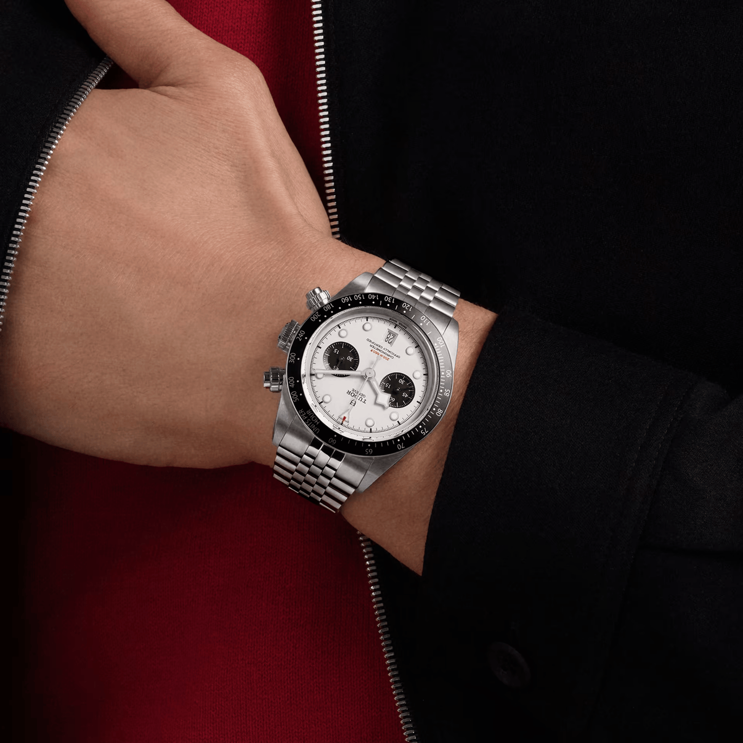 Tudor Black Bay Chrono Manufacture Calibre MT5813 41mm steel case Steel bracelet