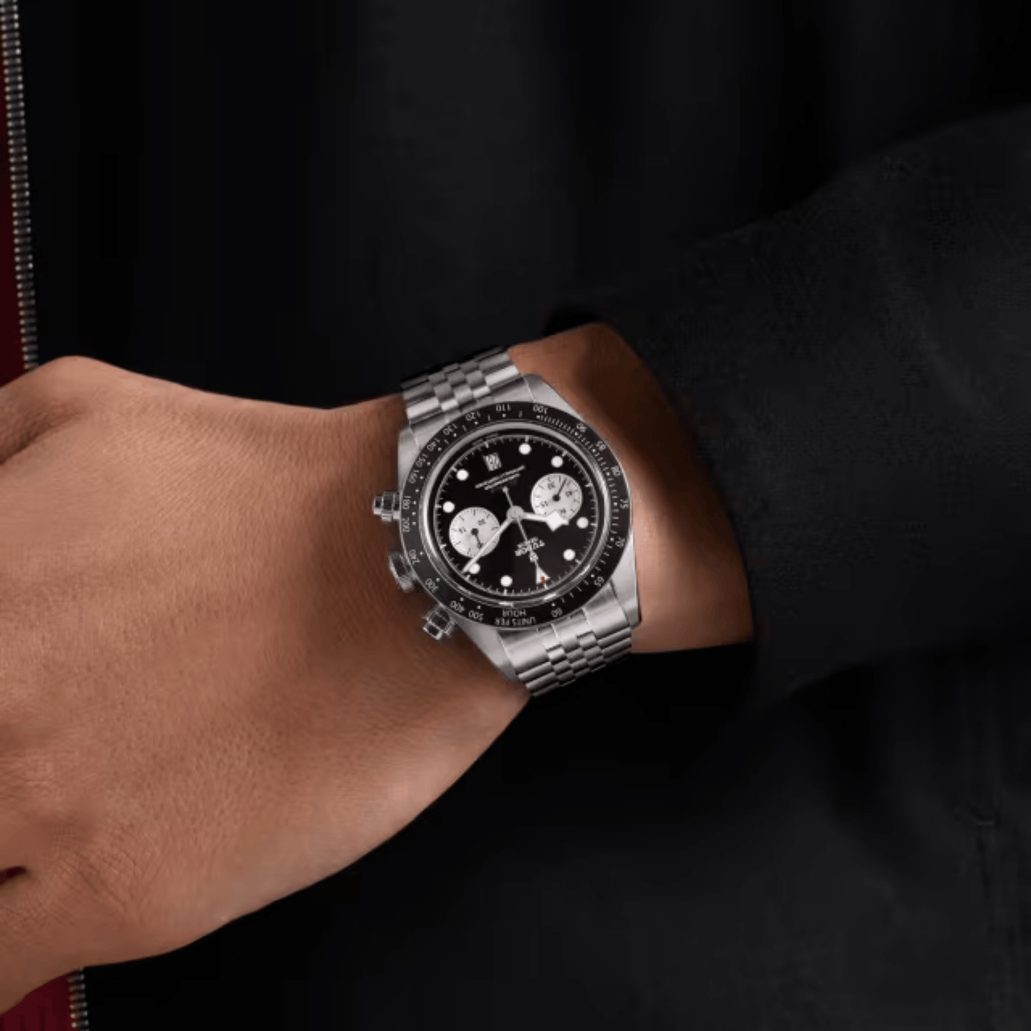 Tudor Black Bay Chrono Manufacture Calibre MT5813 41mm steel case Steel bracelet