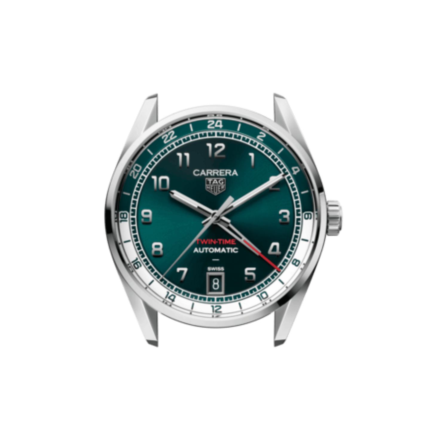 TAG Heuer Carrera Date Twin-Time  Automatic, 41 mm, Steel