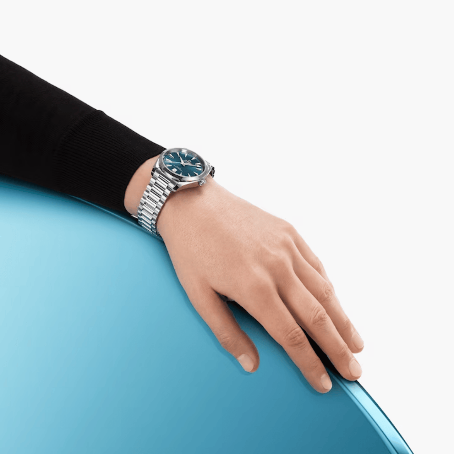 Omega Seamaster Aqua Terra Shades 150m 38 mm, steel on steel