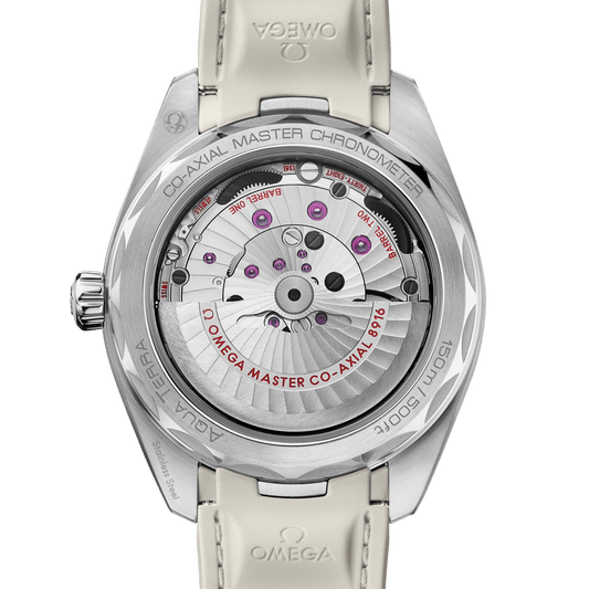 Omega Seamaster Aqua Terra 150m 34mm, steel on rubber