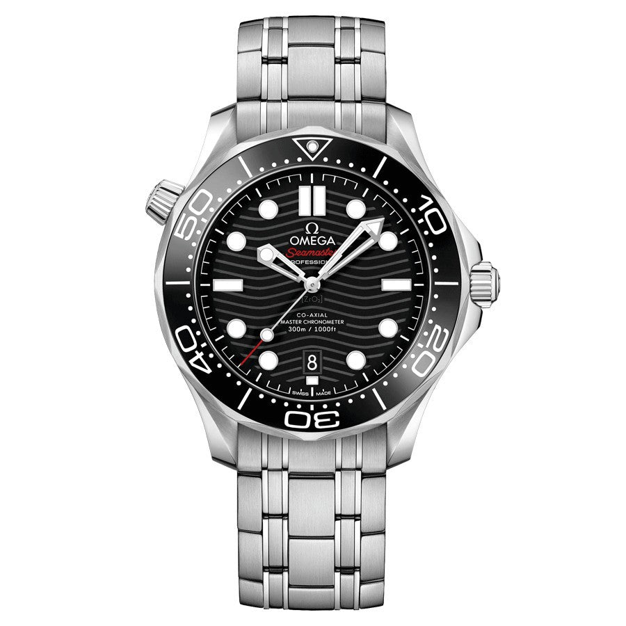 Omega Seamaster Diver 300m 42 mm, steel on steel