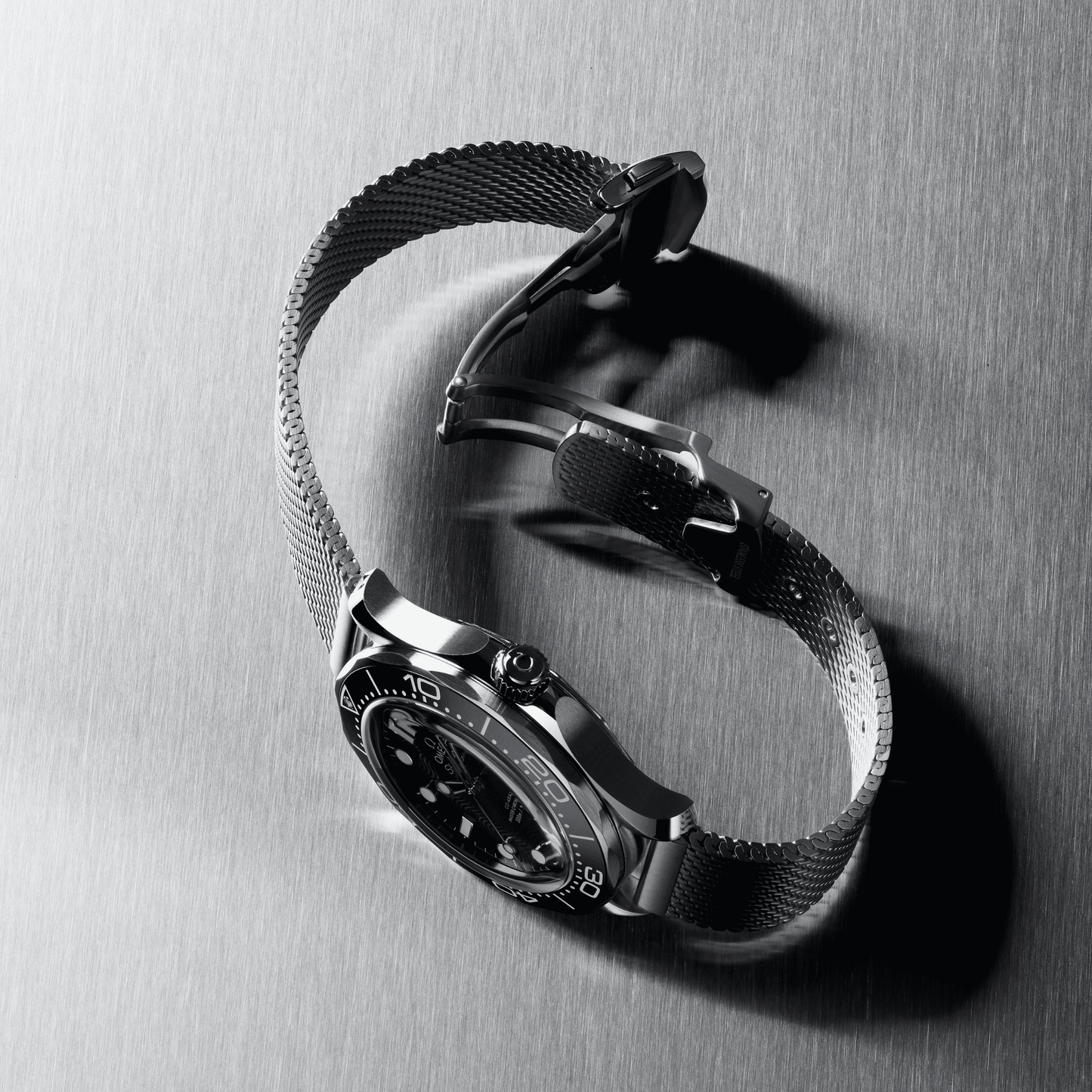 Omega Seamaster Diver 300m 42 mm, steel on steel