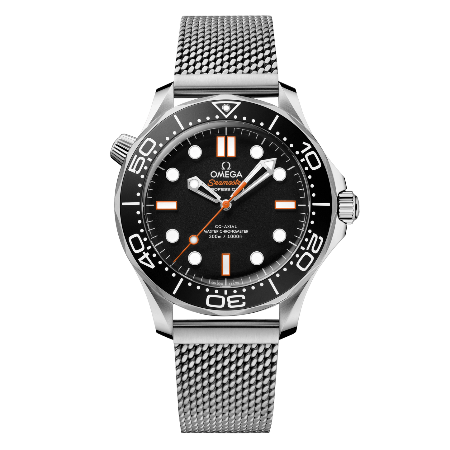 Omega Seamaster Diver 300m 42 mm, steel on steel