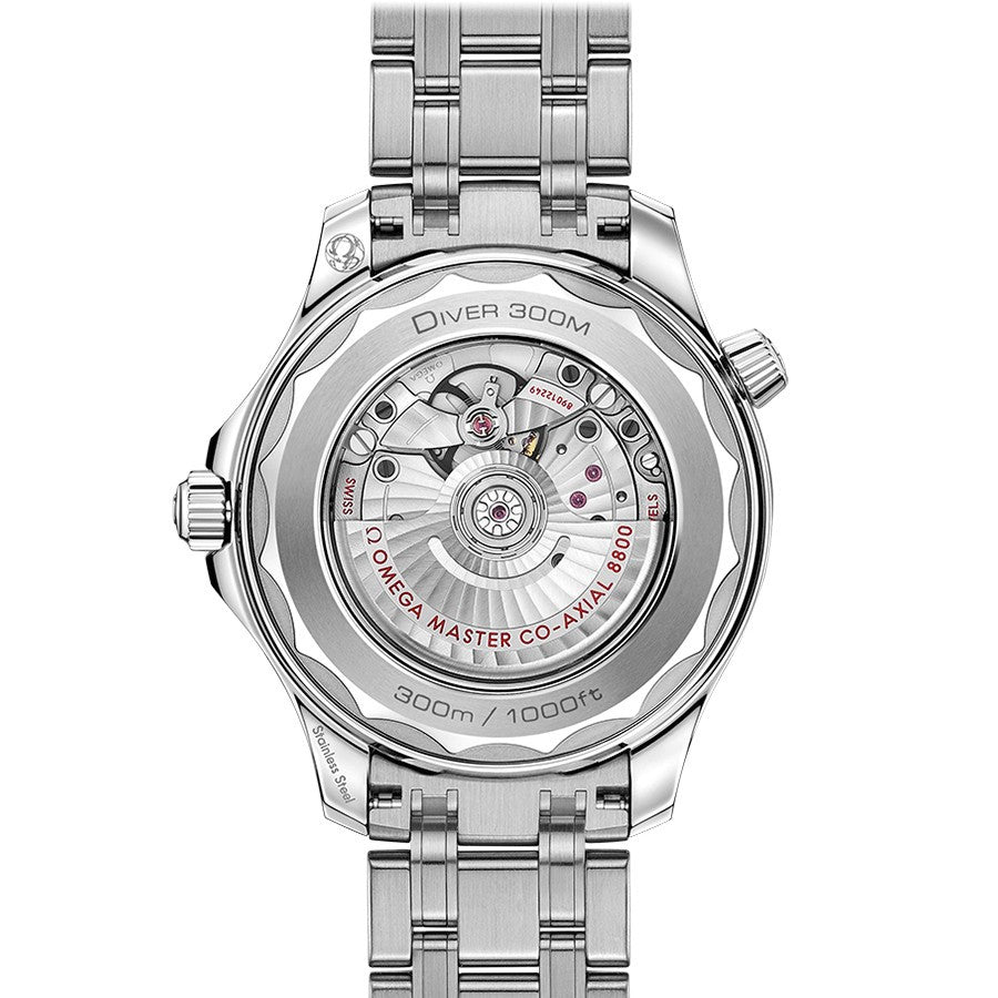 Omega Seamaster Diver 300m 42 mm, steel on steel