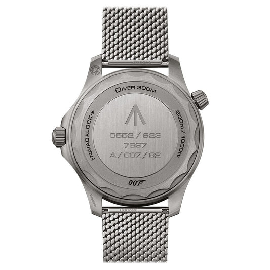 Omega Seamaster Diver 300m 42 mm, Edition 007 No Time To Die, titanium on titanium