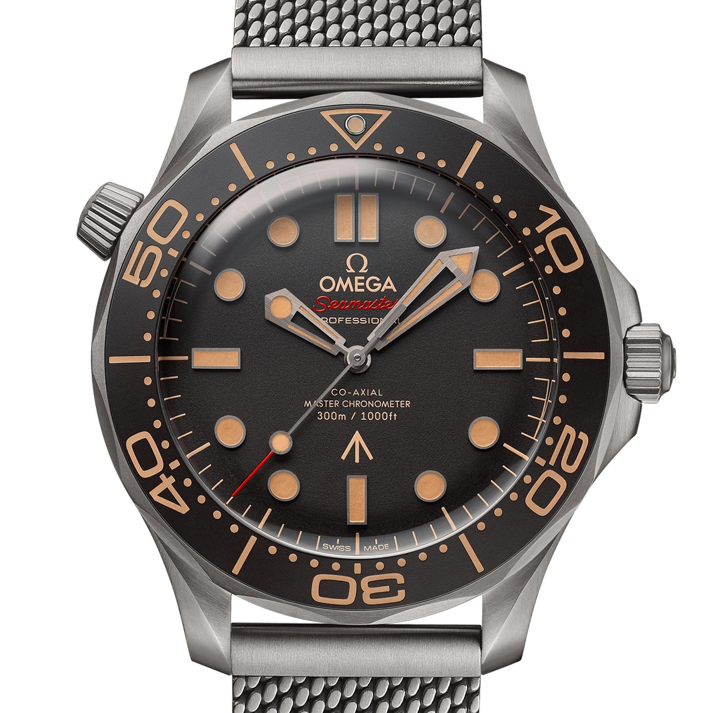 Omega Seamaster Diver 300m 42 mm, Edition 007 No Time To Die, titanium on titanium