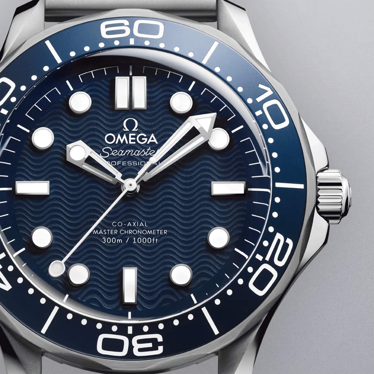 Omega Seamaster Diver 300m 42 mm, James Bond 60th, steel on steel