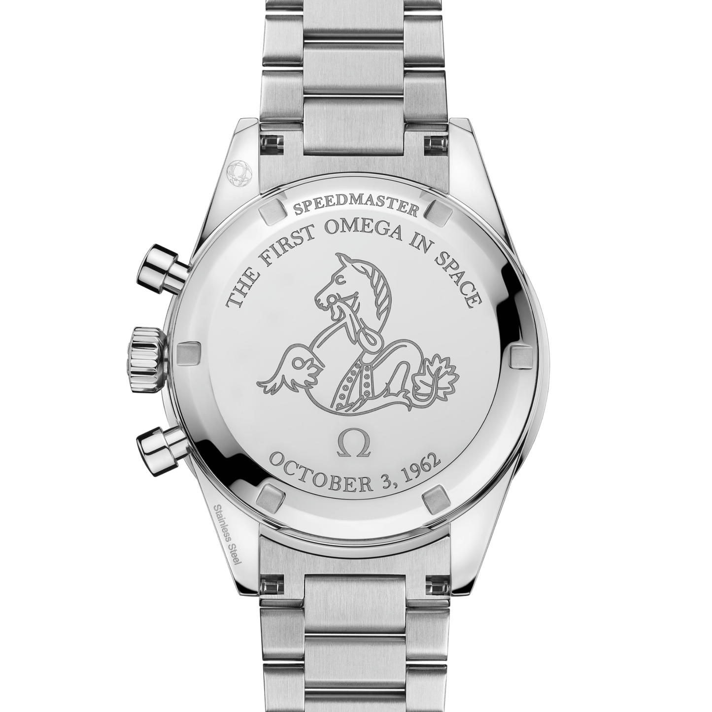 Omega Speedmaster First Omega In Space 39.7 mm, steel on steel