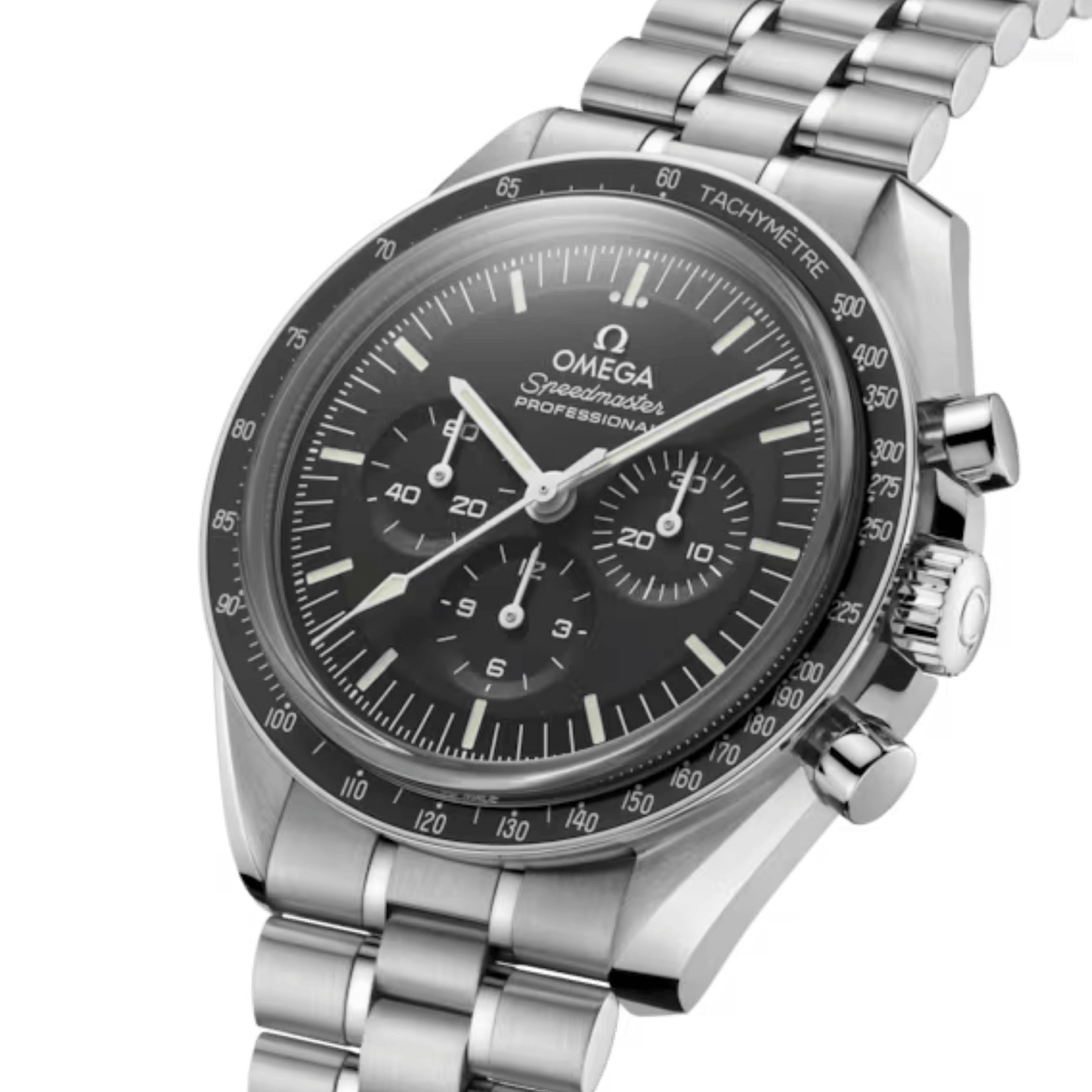 Omega Speedmaster Moonwatch Professional 42 mm, steel on steel