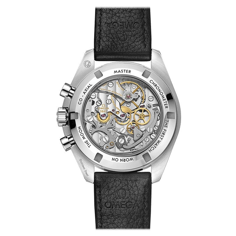 Omega Speedmaster Moonwatch Professional 42 mm, steel on leather strap