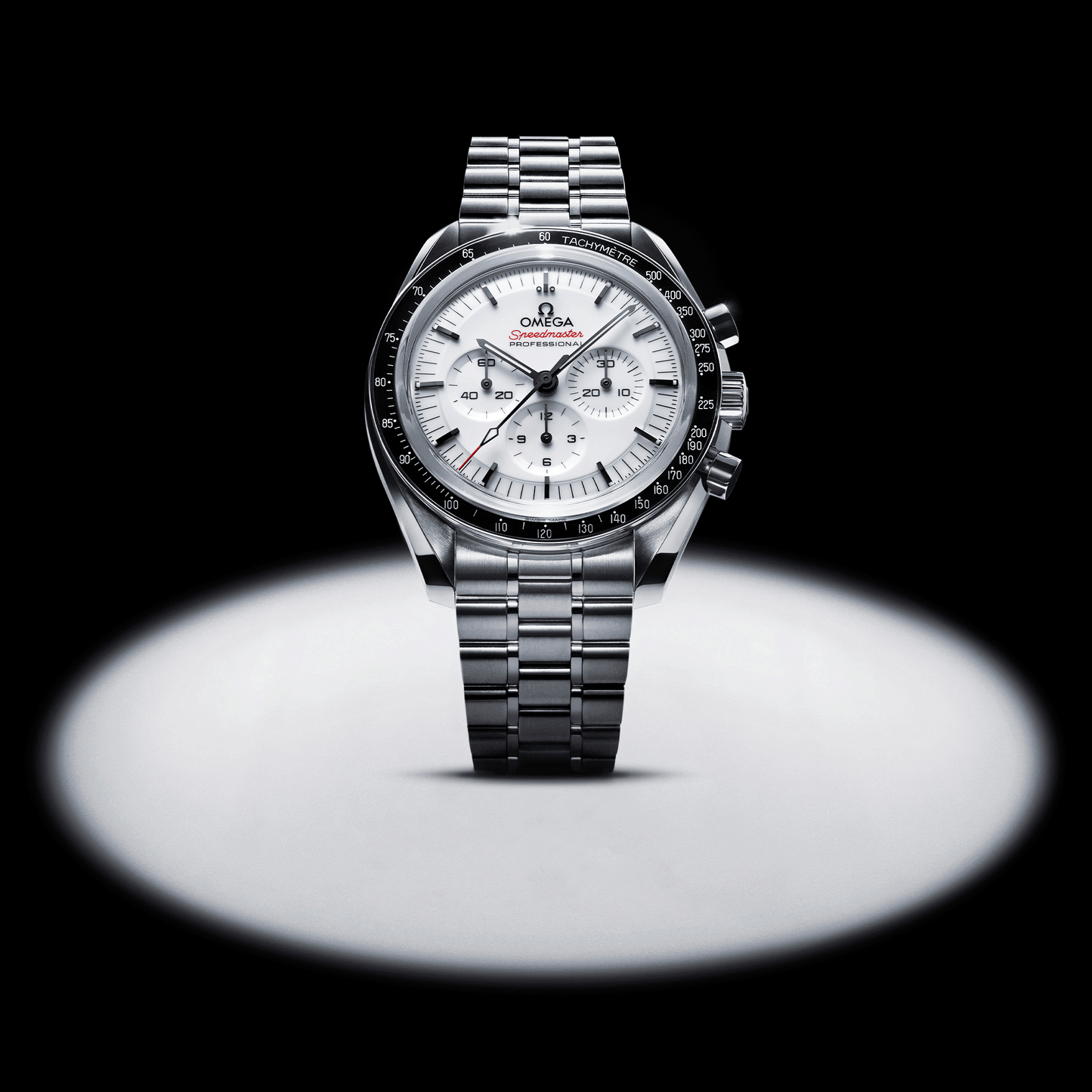 Omega Speedmaster Moonwatch Professional 42 mm, steel on steel