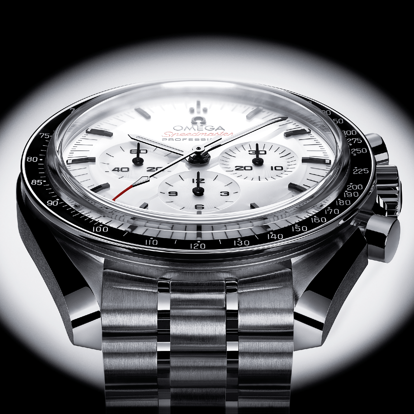Omega Speedmaster Moonwatch Professional 42 mm, steel on steel