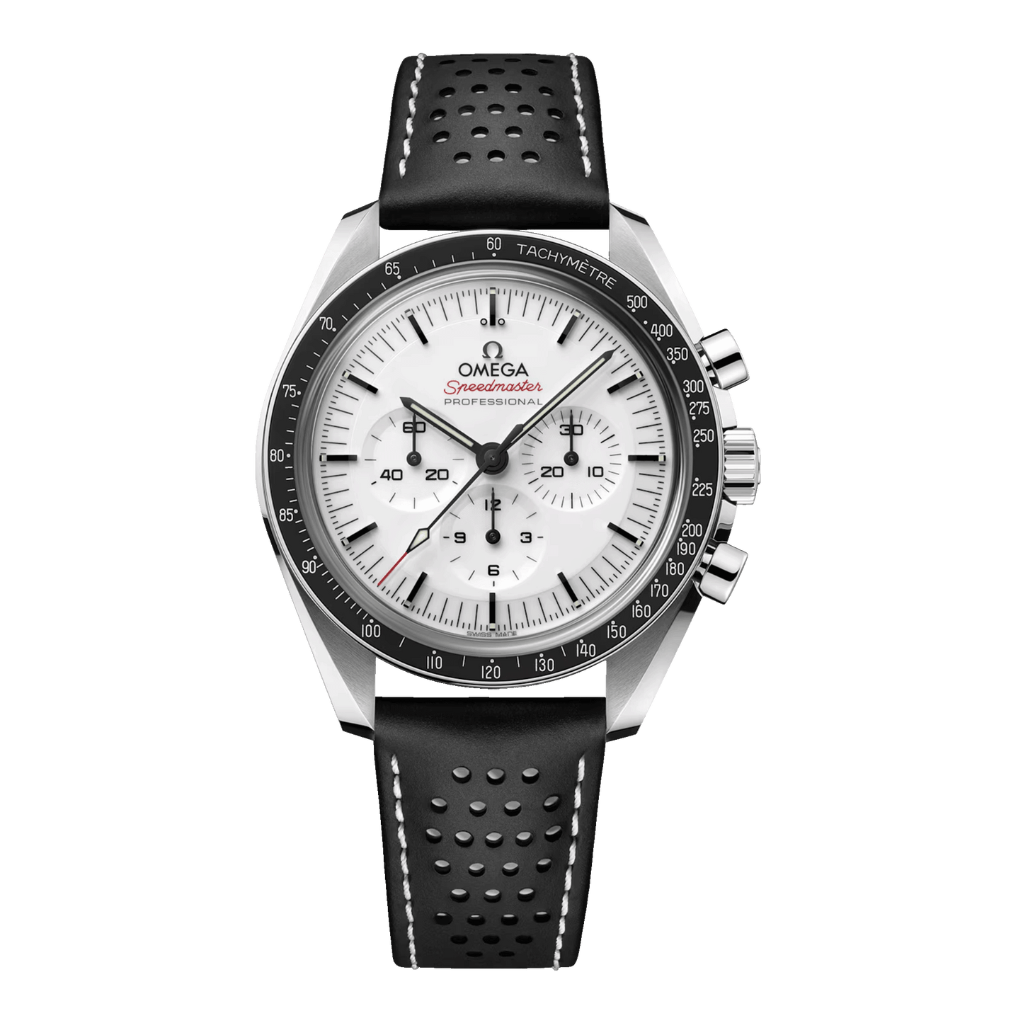 Omega Speedmaster Moonwatch Professional 42 mm, steel on leather strap