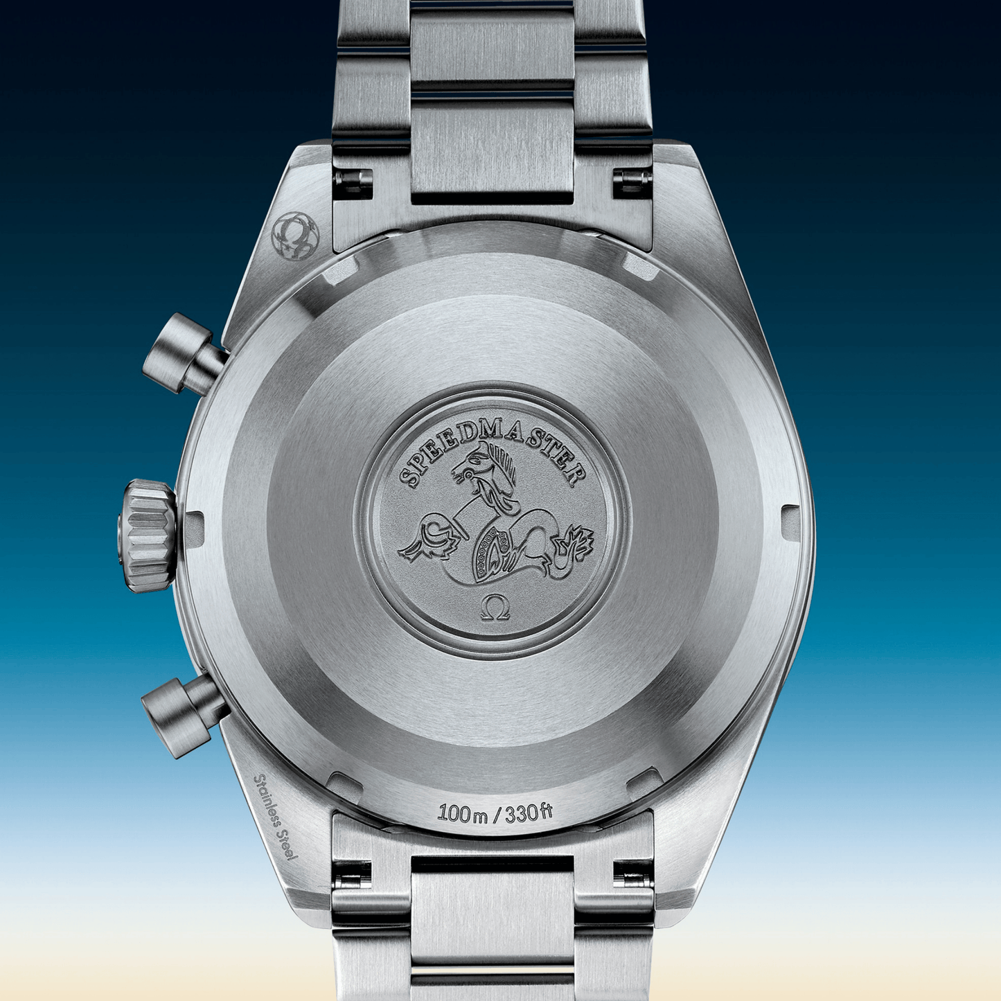 Omega Speedmaster Pilot 40.85 mm, steel on steel