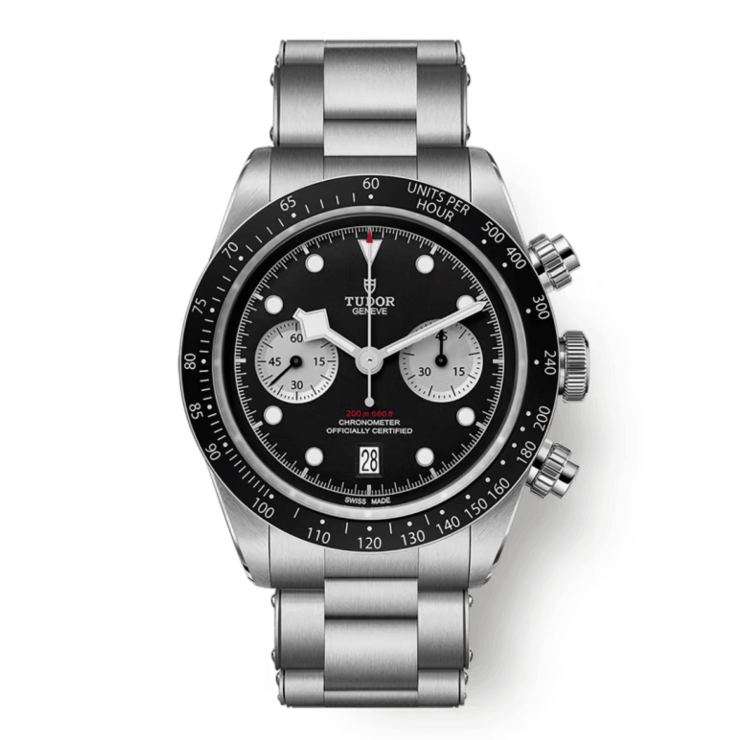 Tudo Black Bay Chrono Manufacture Calibre MT5813 41mm steel case Steel bracelet