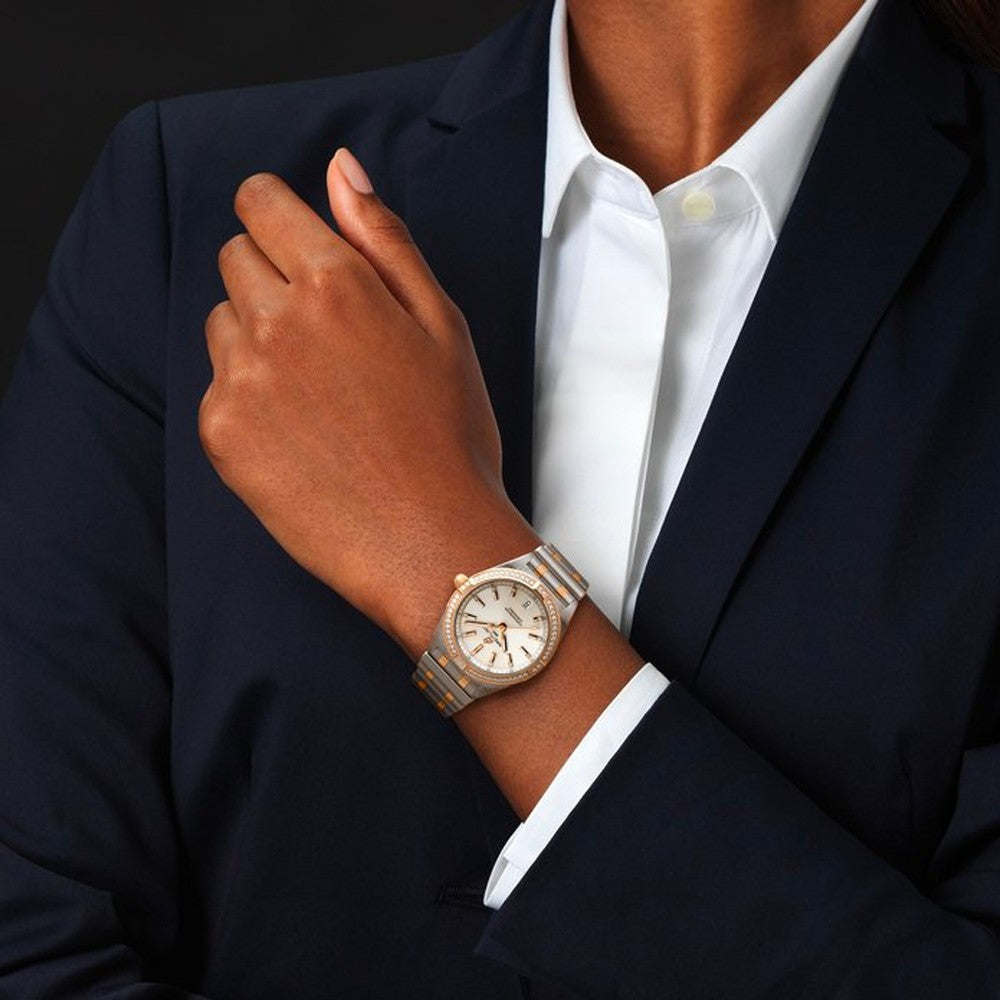 Breitling Chronomat 32, Stainless steel & 18k red gold (gem-set)