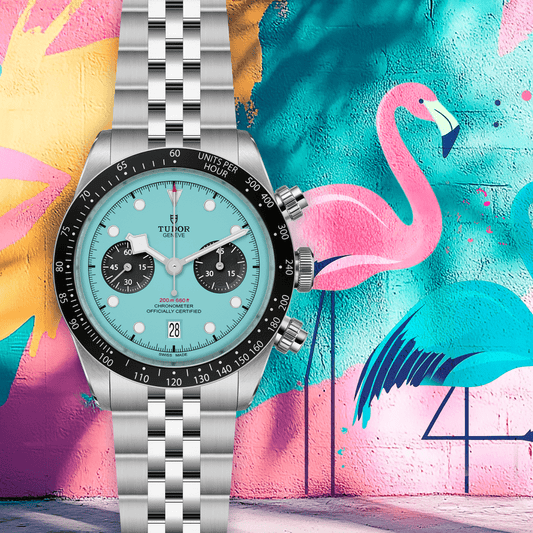 Tudor Black Bay Chrono Manufacture Calibre MT5813 41mm steel case Turquoise dial