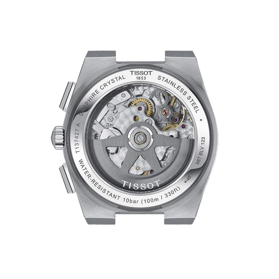 Tissot PRX Automatic Chronograph Blue Dial Steel Bracelet 42 mm