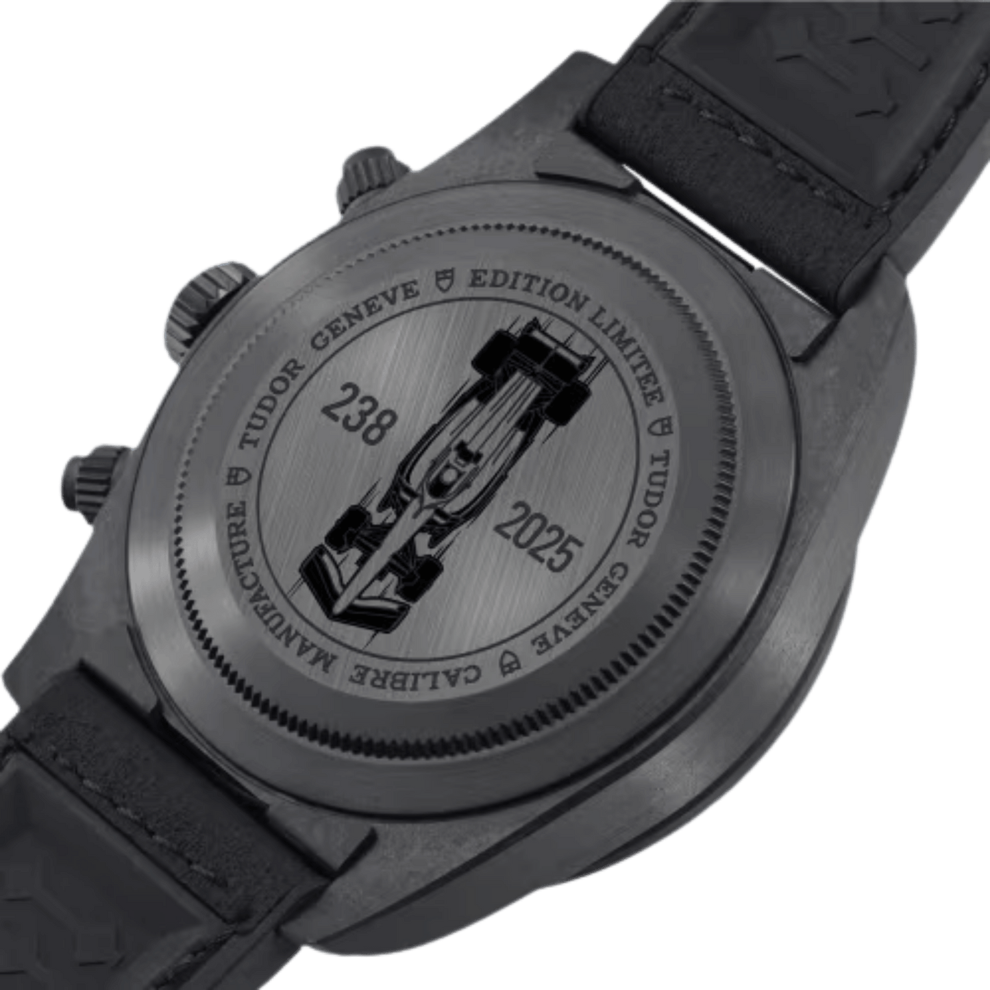 Tudor Black Bay Chrono "Carbon 25" Manufacture Calibre MT5813 42mm black carbon fibre case White dial