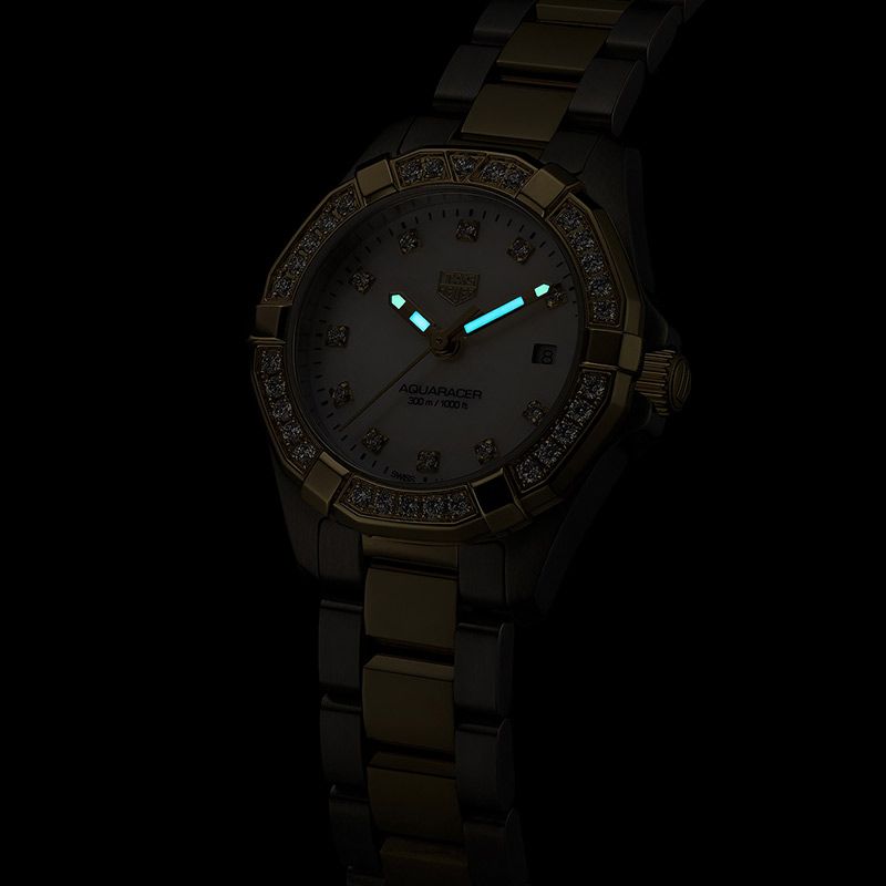 TAG Heuer Aquaracer Date  Quartz, 27 mm, Steel