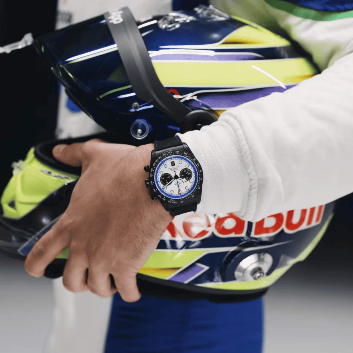 Tudor Black Bay Chrono "Carbon 25" Manufacture Calibre MT5813 42mm black carbon fibre case White dial