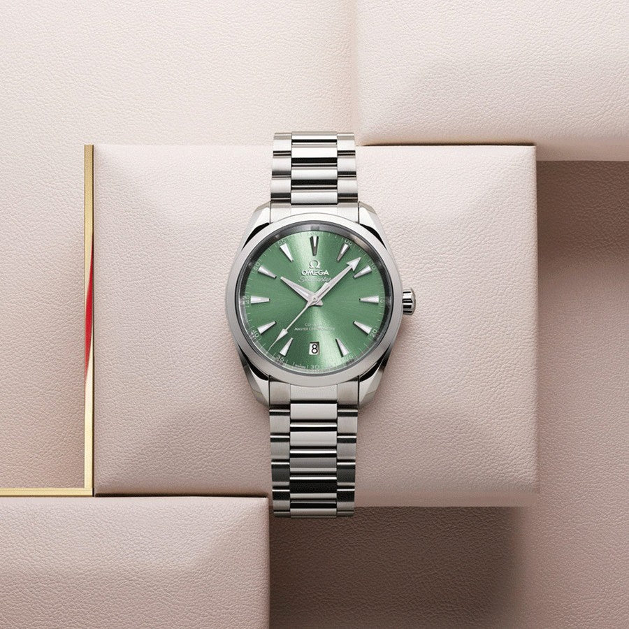 Omega Seamaster Aqua Terra Shades 150m 38 mm, steel on steel