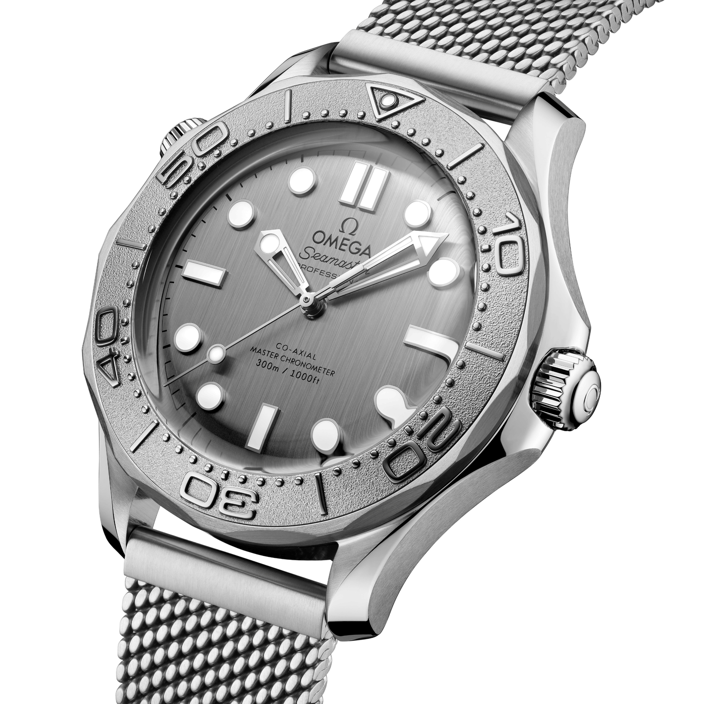 Omega Seamaster Diver 300m 42 mm, steel on steel