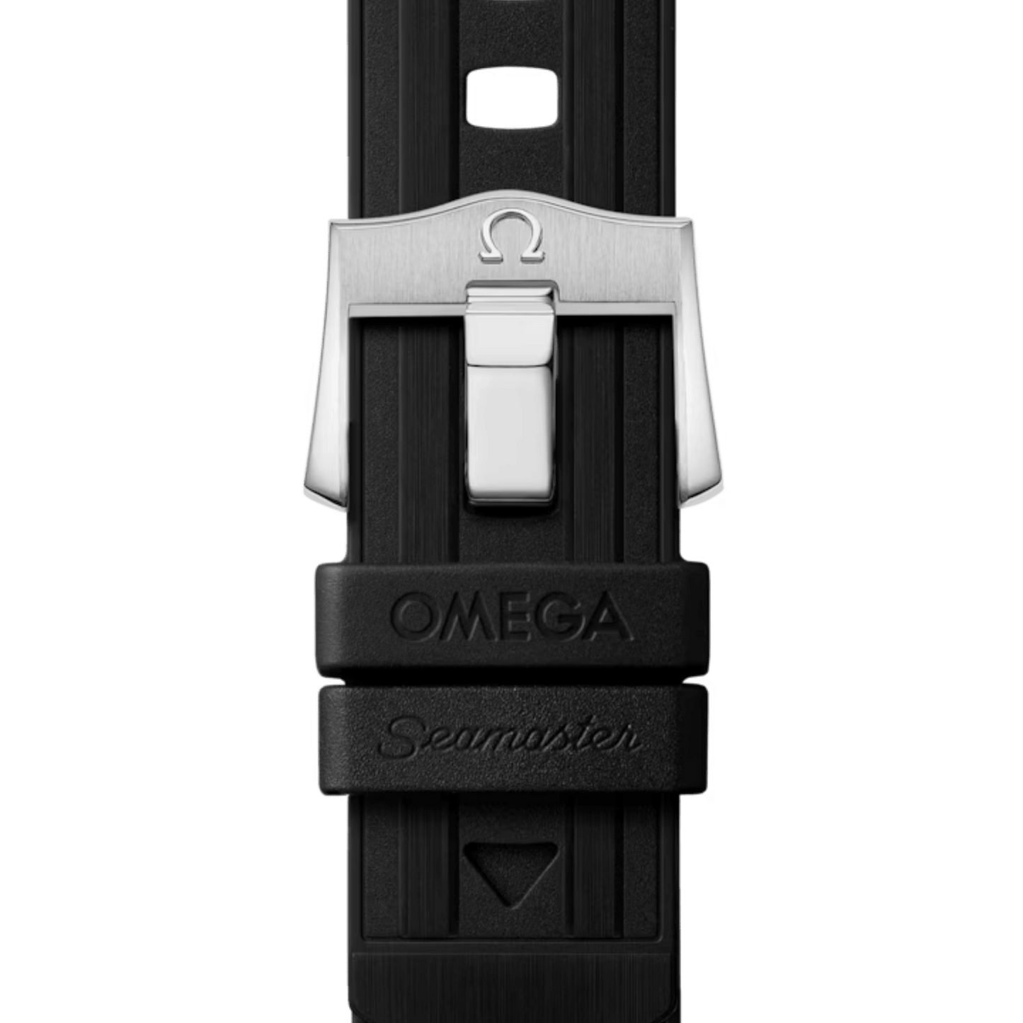 Omega Seamaster Diver 300m 42 mm, steel on rubber strap