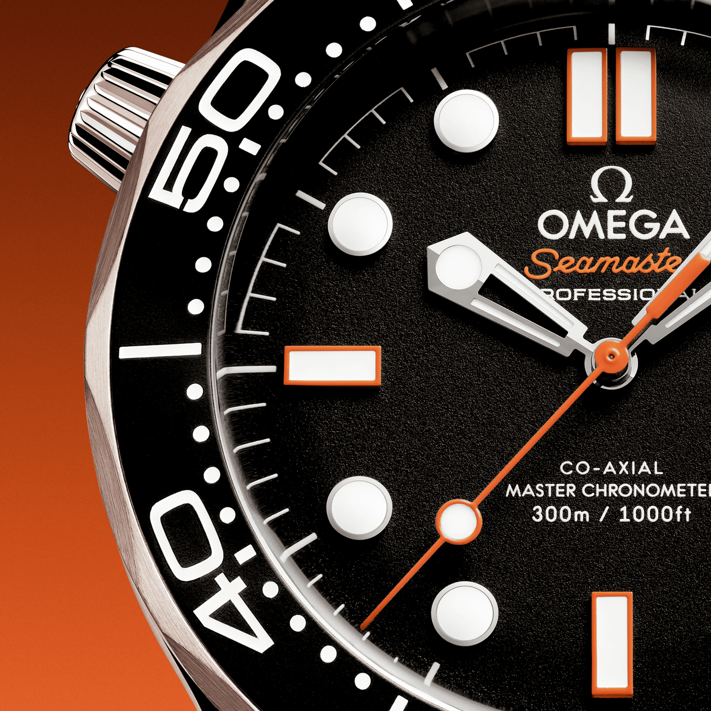 Omega Seamaster Diver 300m 42 mm, steel on steel