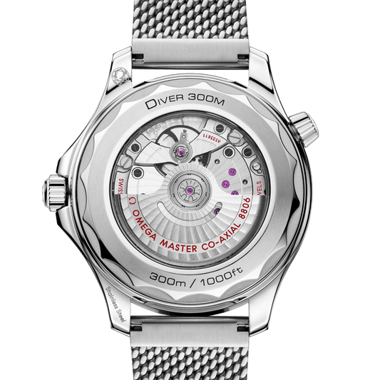 Omega Seamaster Diver 300m 42 mm, steel on steel