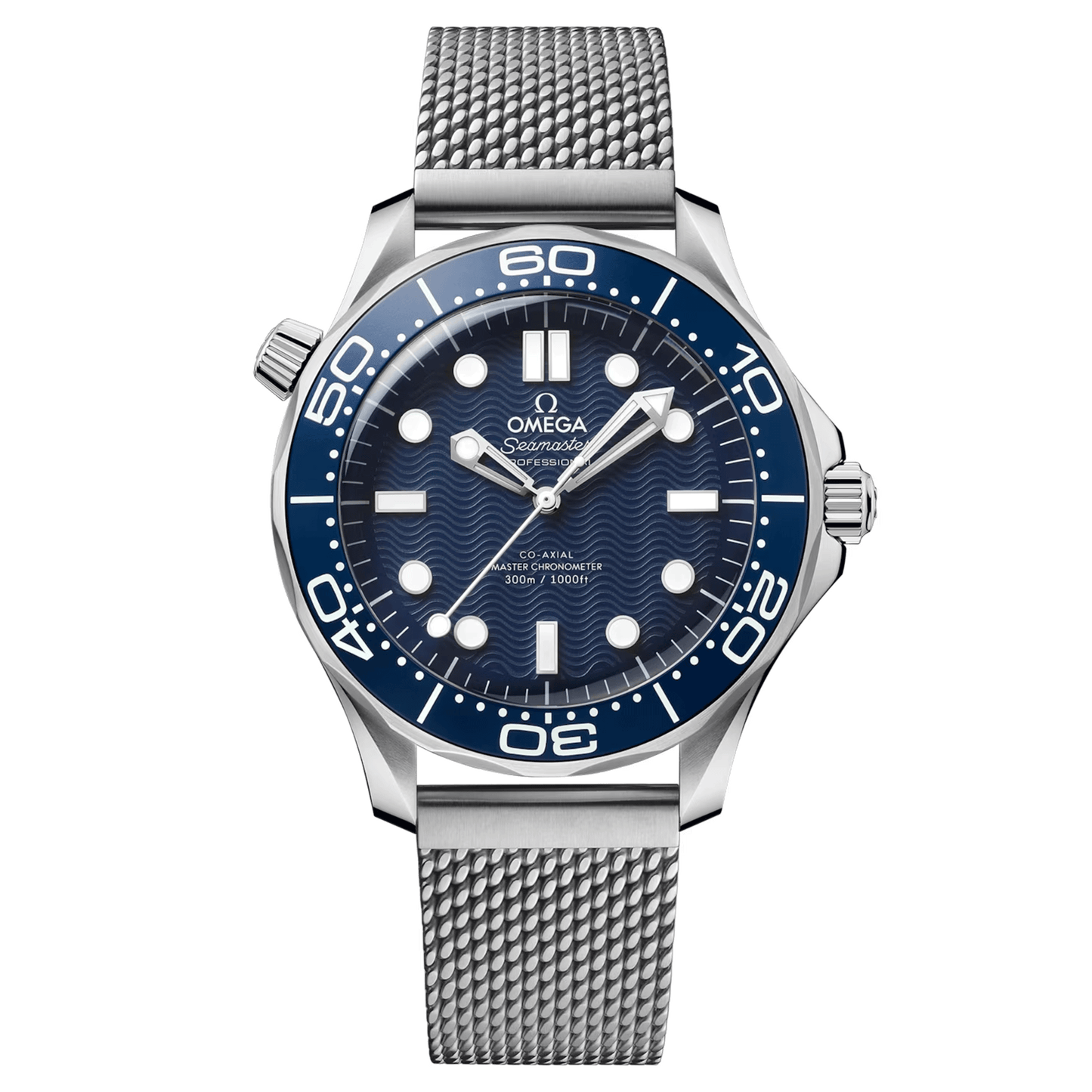 Omega Seamaster Diver 300m 42 mm, James Bond 60th, steel on steel