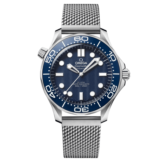 Omega Seamaster Diver 300m 42 mm, James Bond 60th, steel on steel