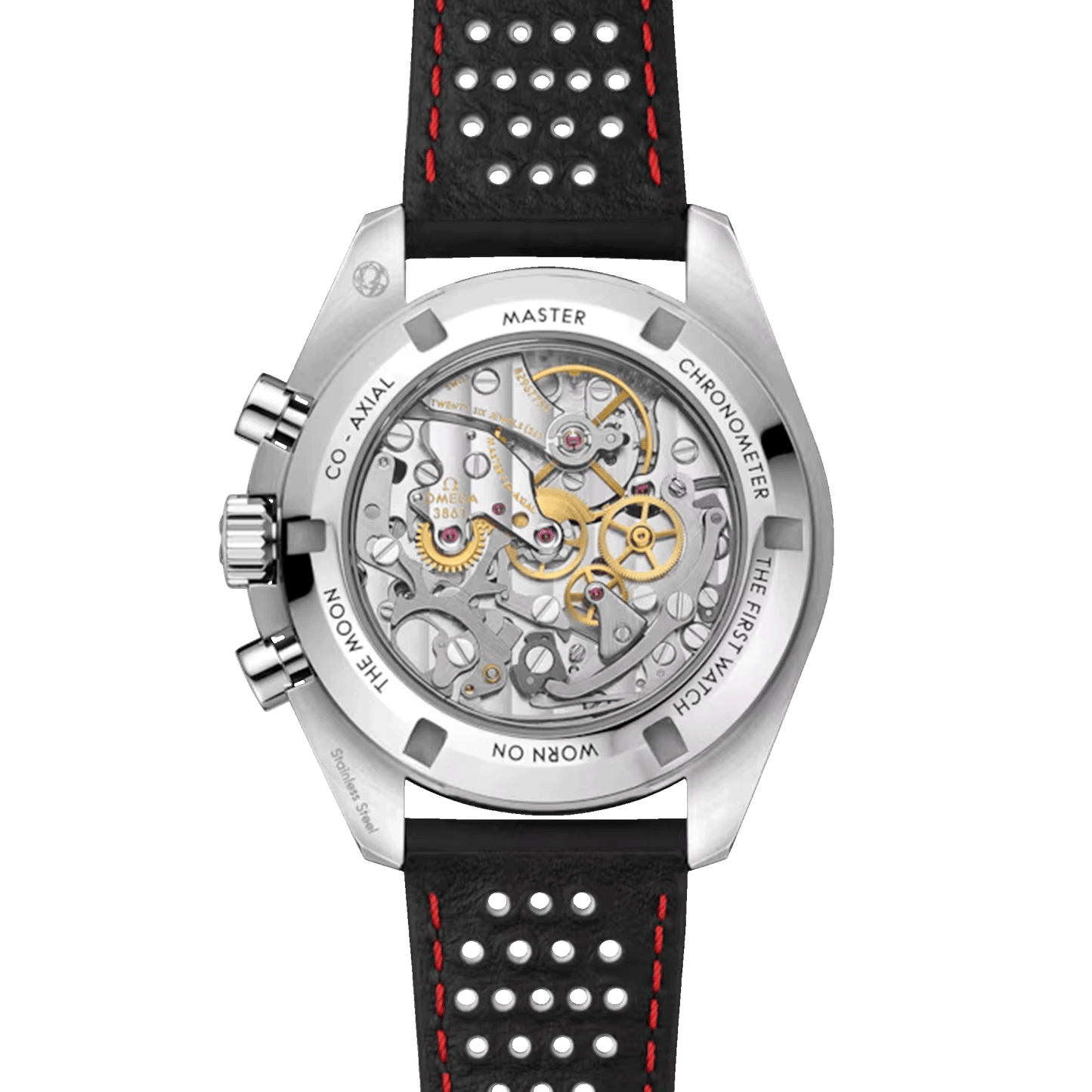 Omega Speedmaster Moonwatch Professional 42 mm, steel on leather strap