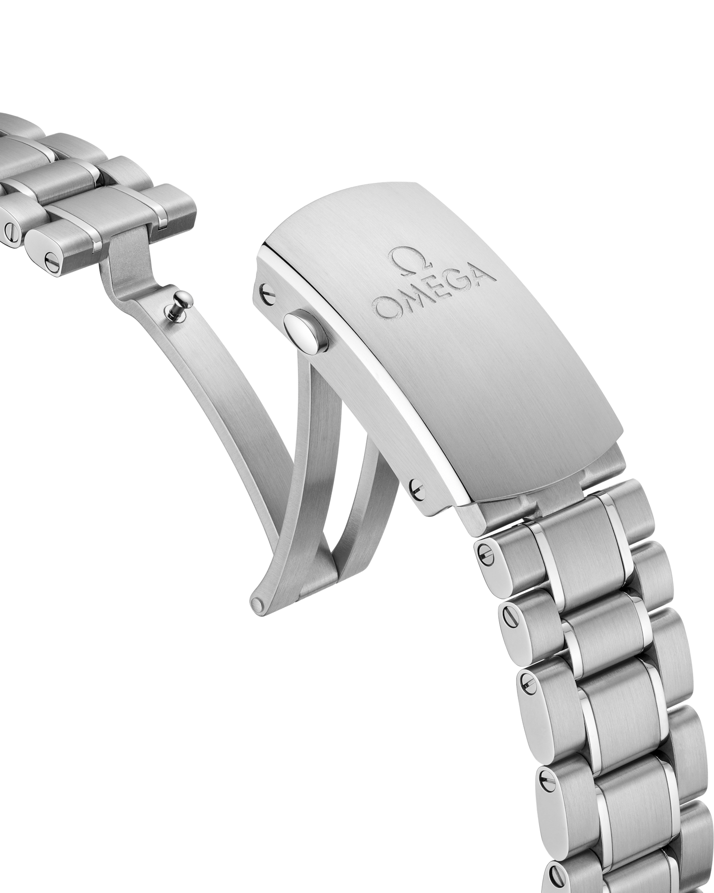 Omega Speedmaster Moonphase 44.25 mm, steel on steel